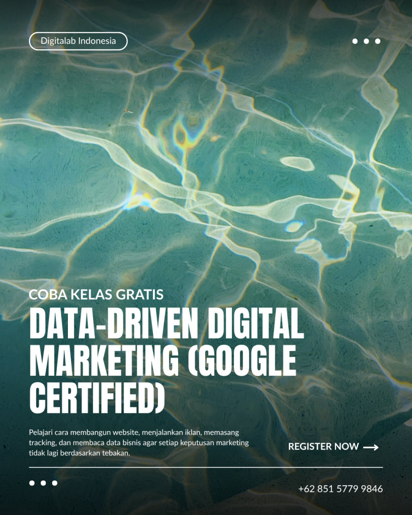 Kelas Digital Marketing Online - Digitalab Indonesia