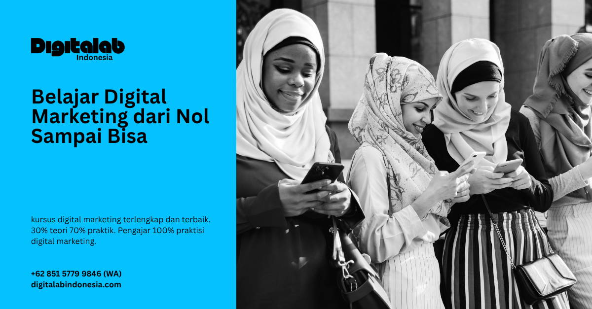 Digitalab Indonesia - Belajar Digital Marketing dari Nol Sampai Bisa